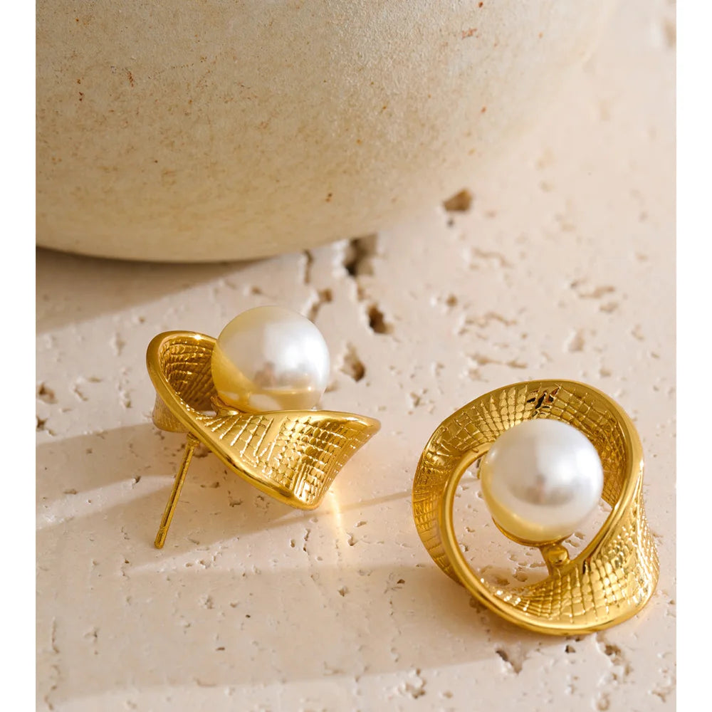 Boucles d’oreilles “Perle d’Aurore” | Collection Perle d’Aurore