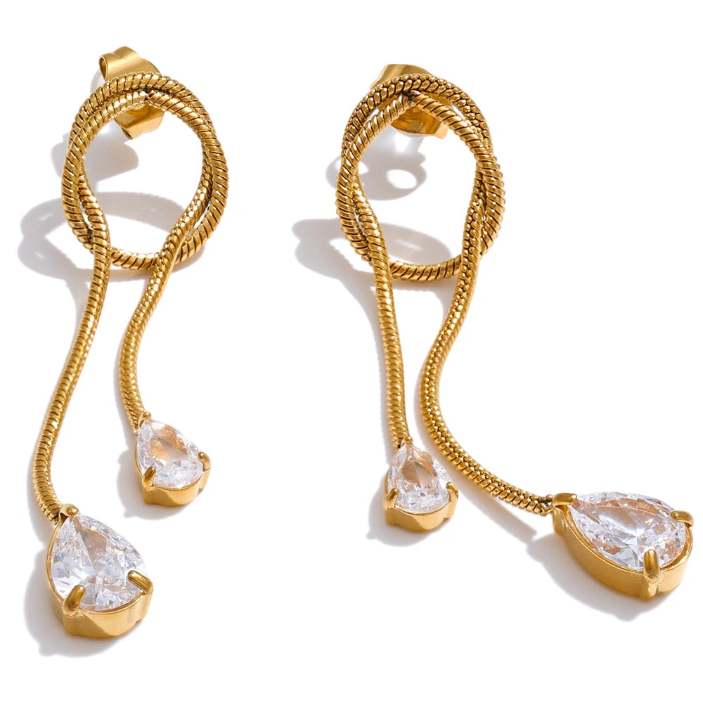 Boucles d'oreilles “Éclat Céleste” | Collection Éclat Céleste