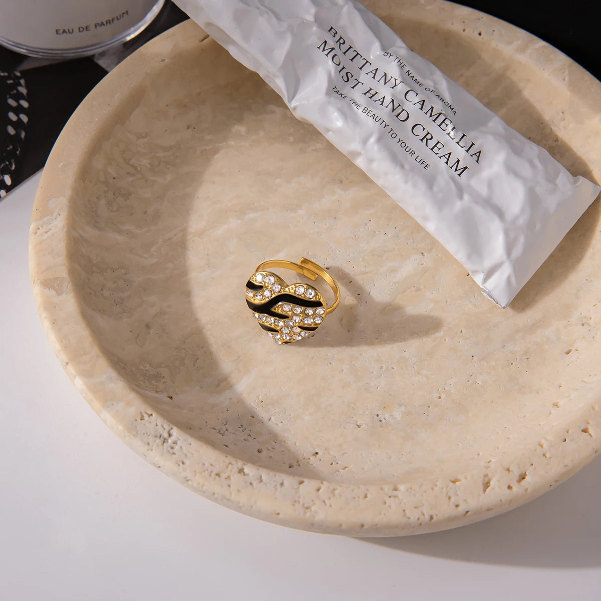 Bague “Cœur Tigré”| Collection Cœur Tigré