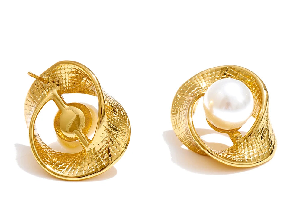 Boucles d’oreilles “Perle d’Aurore” | Collection Perle d’Aurore