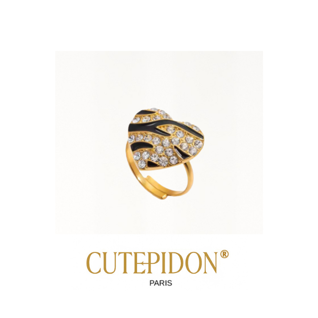 Bague “Cœur Tigré”| Collection Cœur Tigré