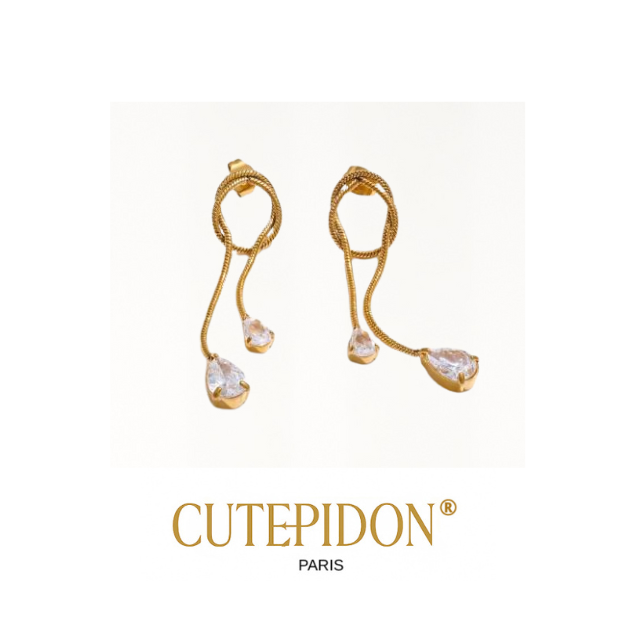 Boucles d'oreilles “Éclat Céleste” | Collection Éclat Céleste